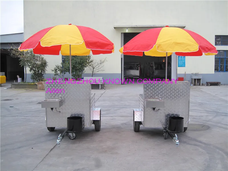 Маленькие хот-доги 120*100*92 см более быстрый трейлер мобильные грузовики Снэк