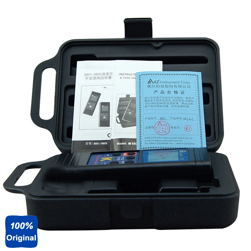 

Digital Handheld K Thermocouple Thermometer AZ-8801