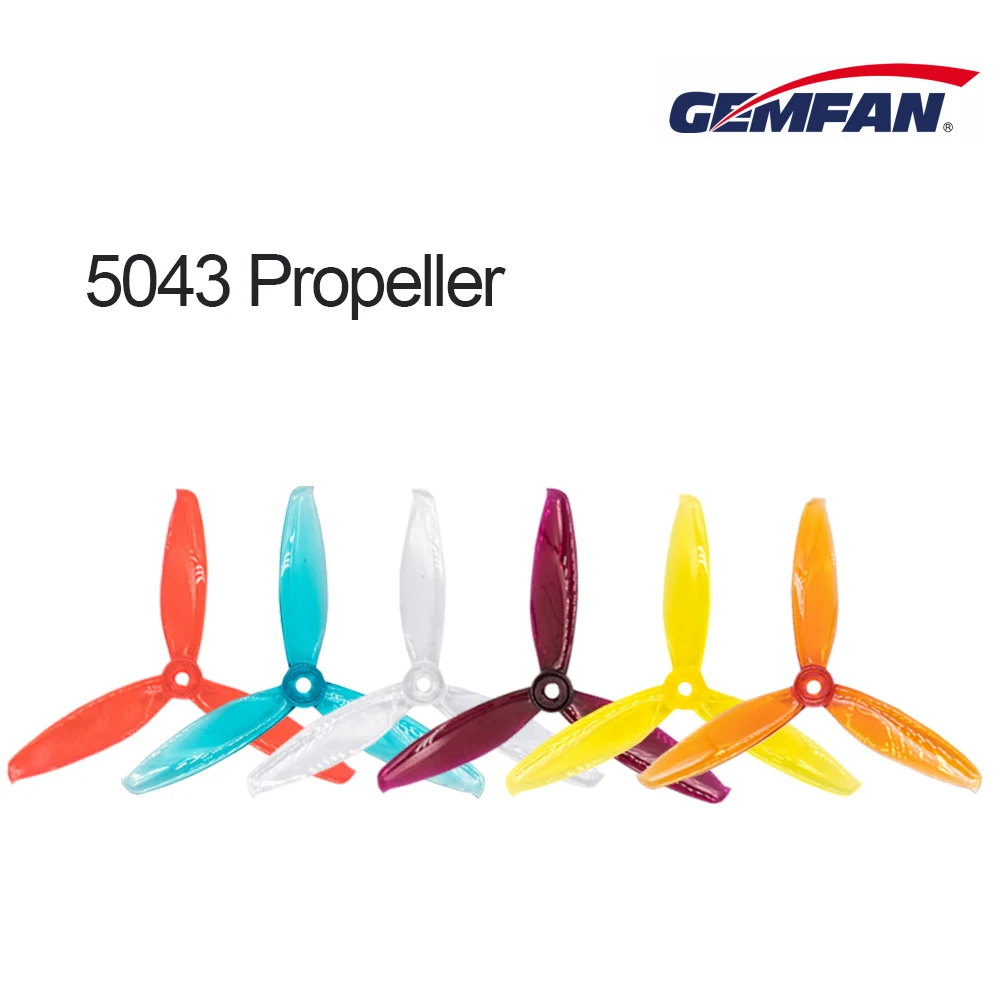 Windancer 5043 Propeller T5043C 5x4 3 дюйма PC лопастный CW CCW FPV Пропеллер для фристайла гоночный