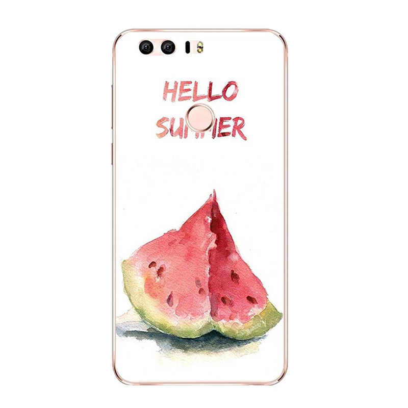 DIY для Huawei Honor 8 чехол телефона P9 P10 Lite/G9 оболочка 5 2 дюйма 7/7i Coque мягкий TPU Летний