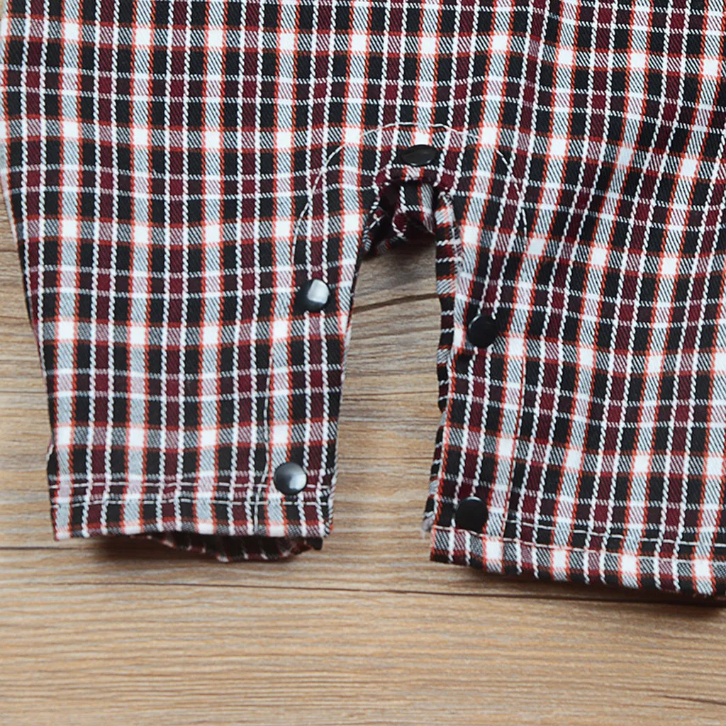 Newborn Infant Boy Sets Summer 2019 Formal Gentlemen Tie Romper Jumpsuit Plaid Clothes baby kleding boys ubranka dla niemowlat |