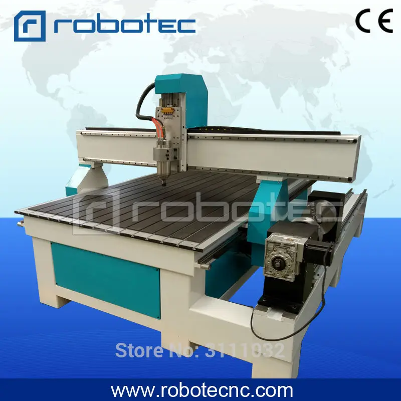 Профессиональный Китайский CNC 3D маршрутизатор 1325 1530 1212 4 Ось