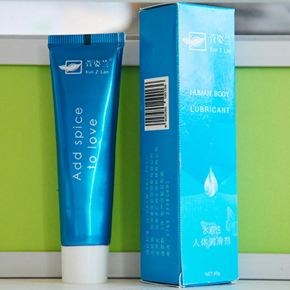Новинка 30 г унисекс гелевая смазка для анального секса масло на водной основе Lube