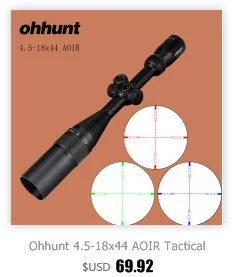 ohhunt Драгунова СВД POS 6X36-1 Красной Подсветкой Охота Стрелковый Прицел Тактический Оптика Зрении для АК Винтовка Ружье