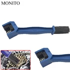 Цепь Мотоцикла обслуживание Чистящая щетка для чистки инструмента для Suzuki GSXR GSX-R 600 750 1000 K1 K2 K3 K4 K5 K6 K7 K8 K9 синийкрасный