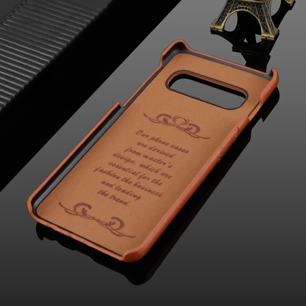 Чехол из натуральной кожи для Samsung Galaxy Note 9 S10e S10Plus Ретро винтажный кошелек с