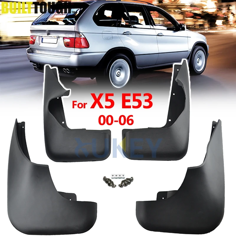 

Car Mudflaps For BMW X5 E53 2000 - 2006 Mud Flaps Splash Guards Mudguards Mud Flap Front Rear Fender 2001 2002 2003 2004 2005
