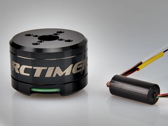 Rctimer 12N14P 2608 70T бесщеточный карданный мотор с контактным кольцом GBM2608 SR 8 5 мм полый