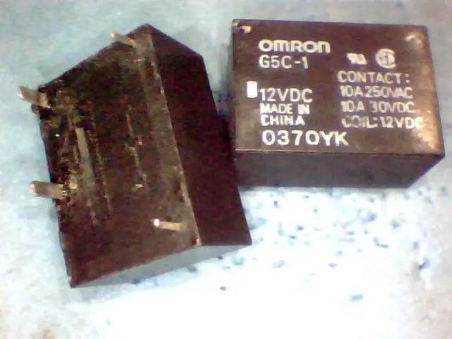 Реле G5C-1 12VDC 7520-1A-12V | Обустройство дома
