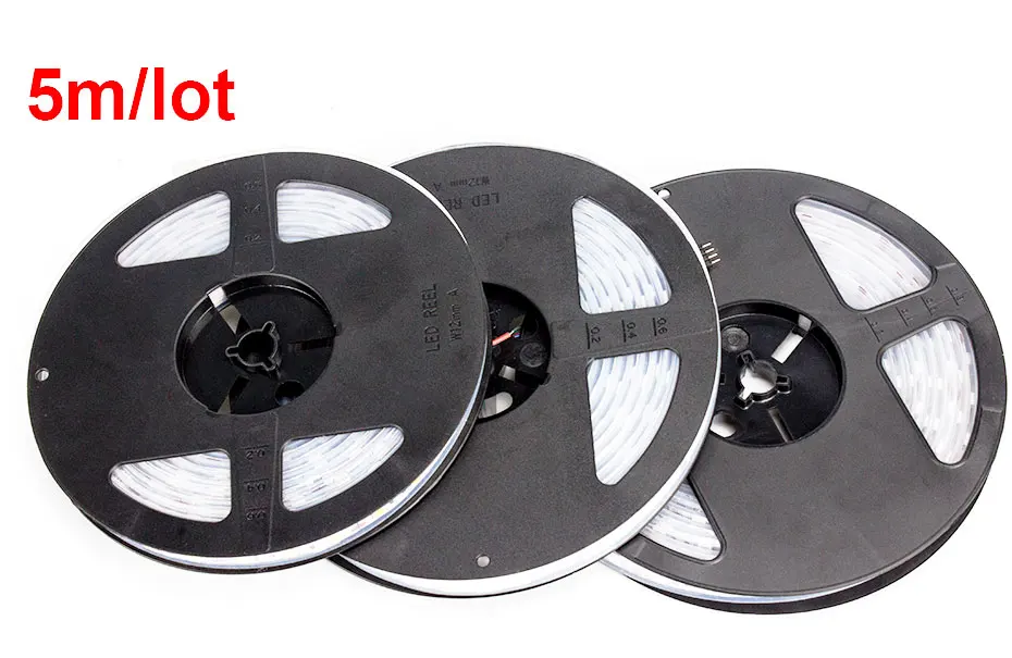 Водонепроницаемая светодиодная лента 12 в 5050 IP67 RGB белый теплый белый 5 м непроницаемый 60 светодиодов/м 300 светодиодов Rgb декоративный светильник для дома