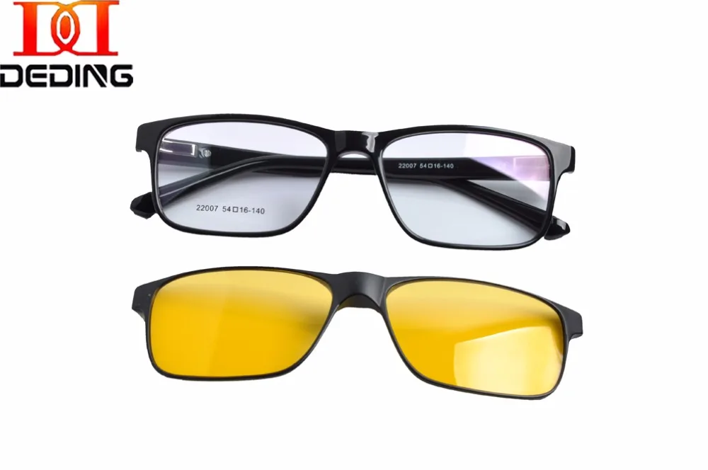 Магнитные поляризованные солнцезащитные очки DEDING с клипсой для женщин