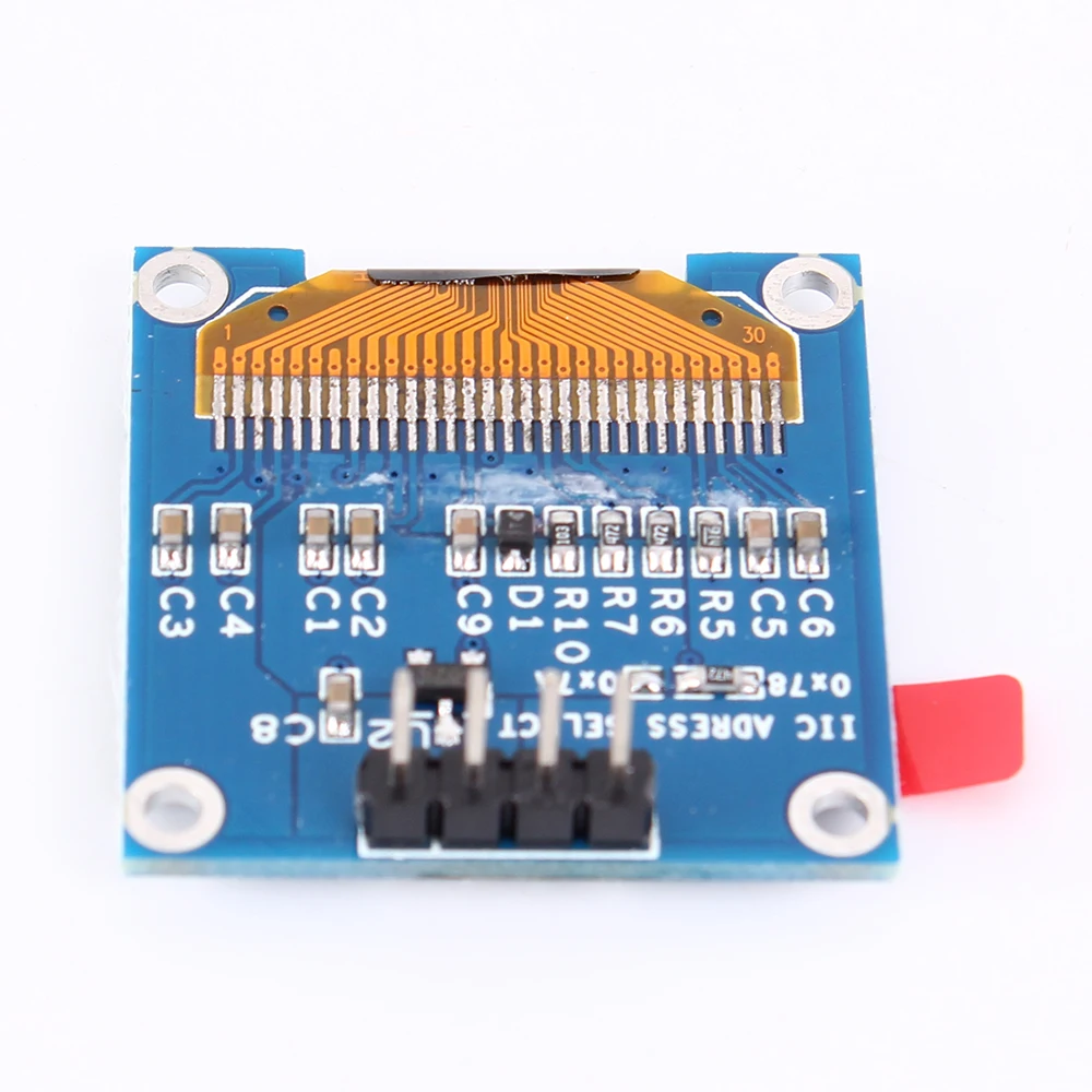 0,96 дюймов IIC Серийный oled-дисплей модуль 128X64 IEC SSD1306 12864 STM32 STM32 плата с ЖК-экраном GND VCC SCL SDA 0,9" для Arduino
