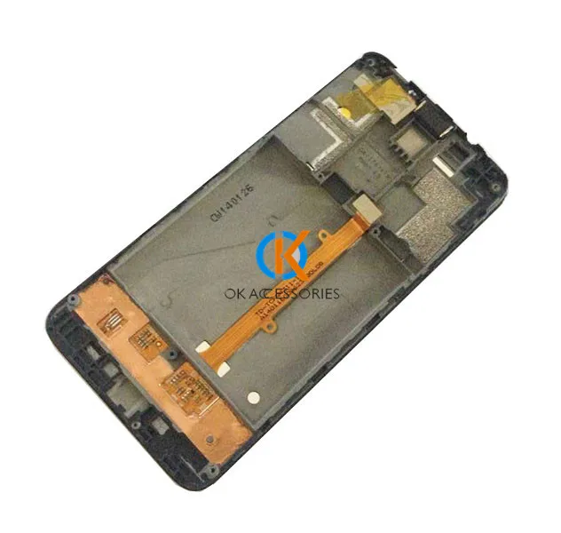 ЖК дисплей с сенсорным экраном и рамкой для Alcatel One Touch Idol Mini 6012 OT6012 6012A 6012D 6012W 6012X|6012x