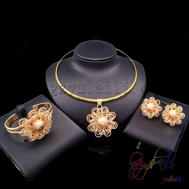 Бесплатная доставка оптовая продажа массивное ожерелье с золотым наполнителем