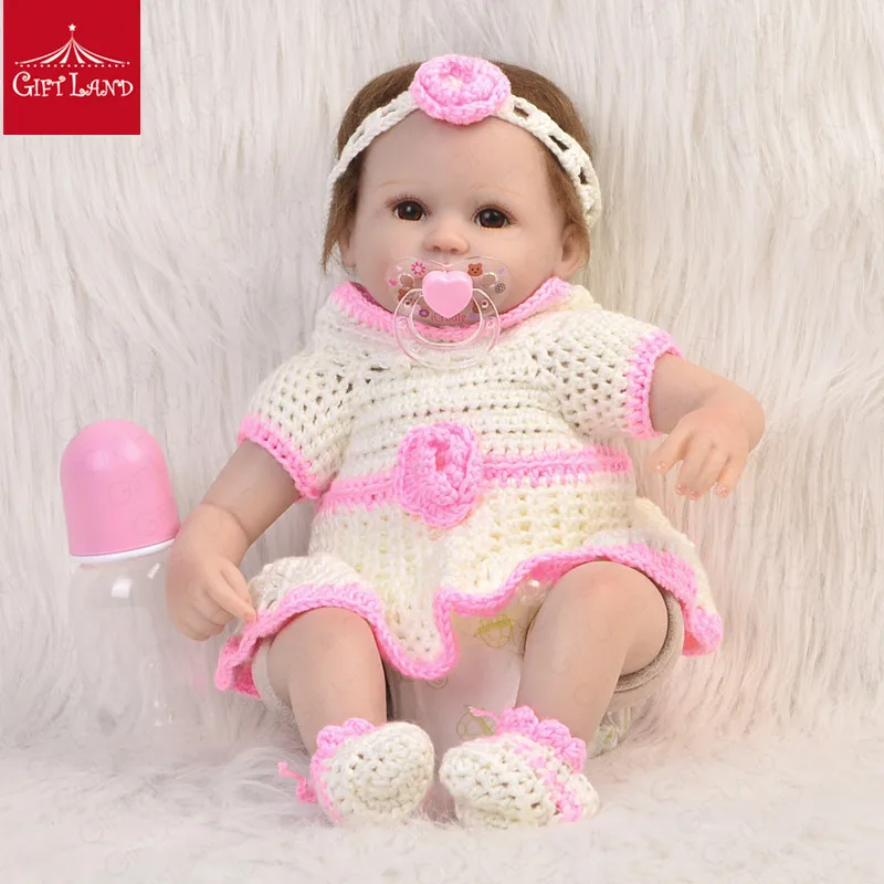 Reborn Baby Doll настоящая кукла мягкие игрушки ручной работы для девочки высокое