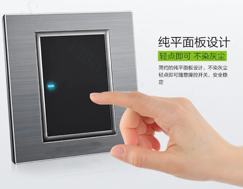 Настенный Выключатель 86 видов одиночное открытие двойное управление открытая