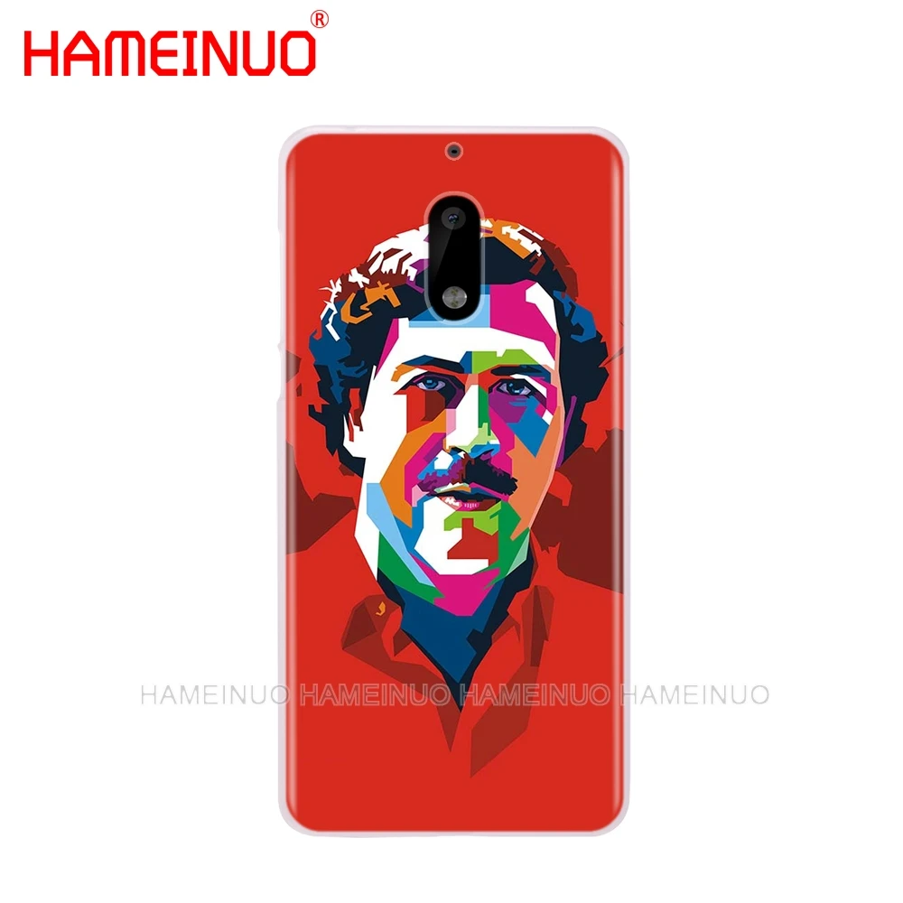 HAMEINUO Модный чехол для телефона с изображением Пабло Эскобара Nokia 9 8 7 6 5 3 Lumia 640 640XL