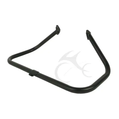 Мотоцикл Защита двигателя шоссе Крушение Бар для Harley Touring Road King Electra Glide Street Glide 1997-2008 - Цвет: black