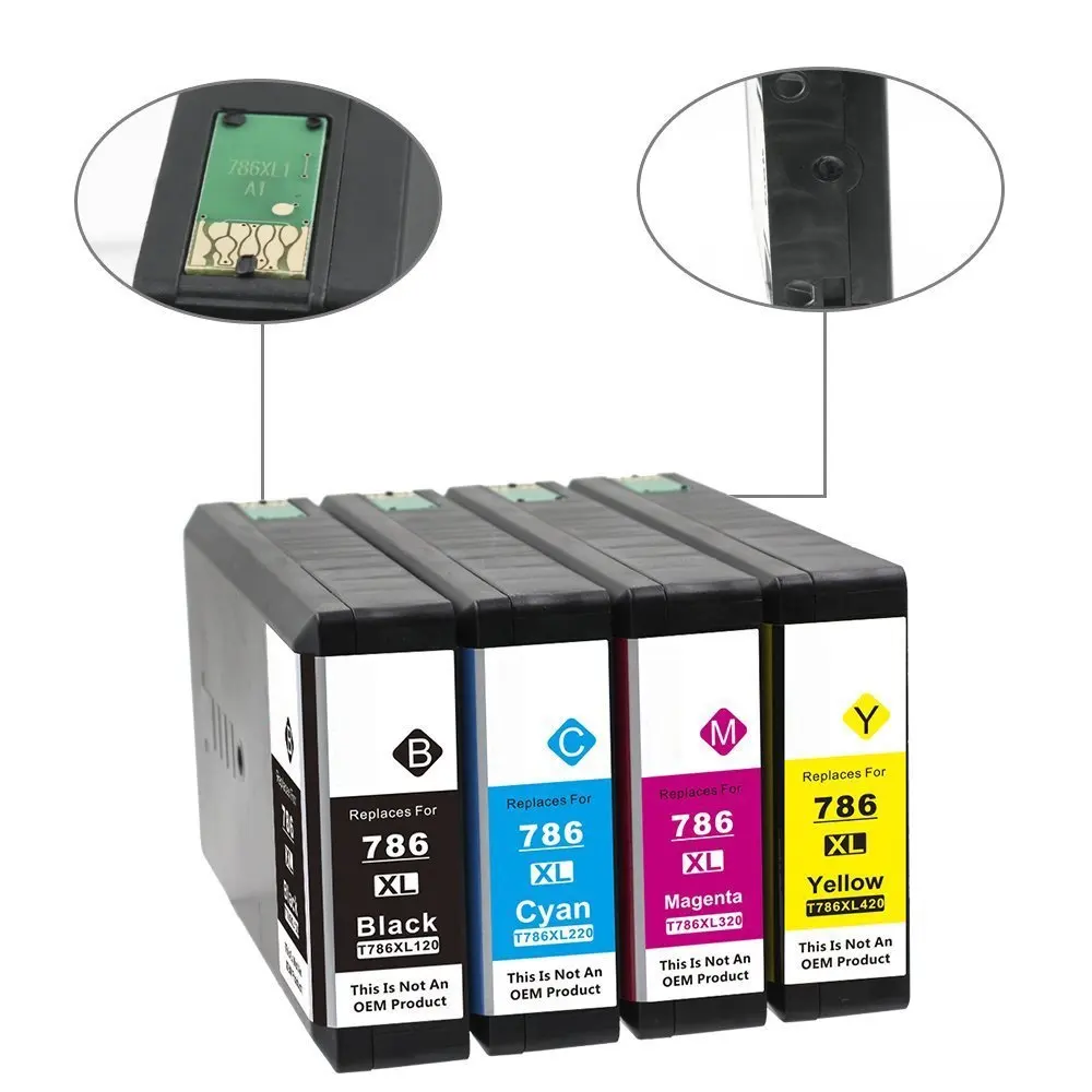 5 шт. картриджи для принтера Epson 786 T786XL | Компьютеры и офис