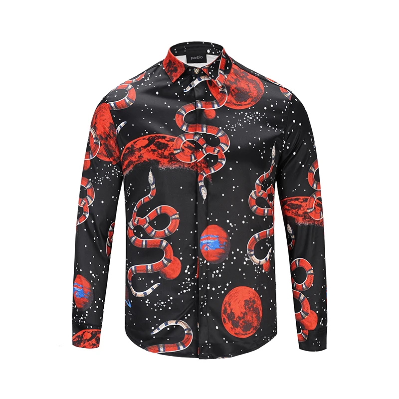 2017 New Fashion Shirt Men Luxury medusa Shirts Unisex Unique Design 3D Print Casual Business Chemise Homme mens tops |
