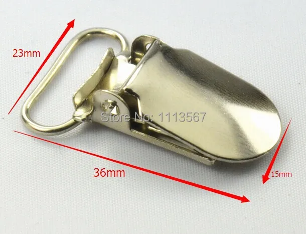 

100piece Craft Metal Silver Suspender Paci Pacifier Clips Sewing On Garment for Clothes Jeans Bag Pocket Clip Hooks 21mm K110