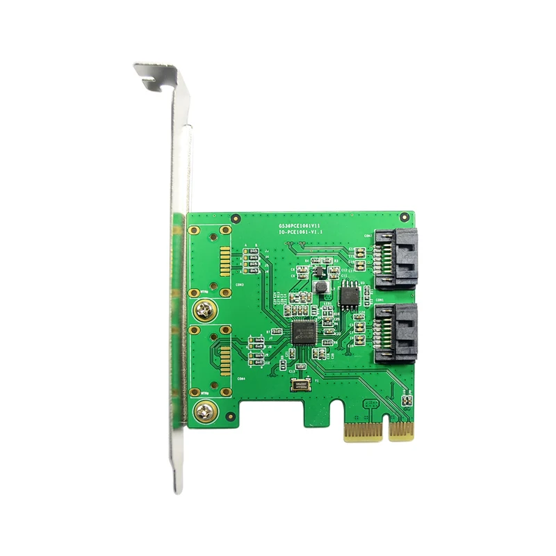 Хорошее качество 2 внутренних порта SATA 3 0 6 ГБ/сек. RAID0 RAID1 SPAN PCI-Express RAID Карта
