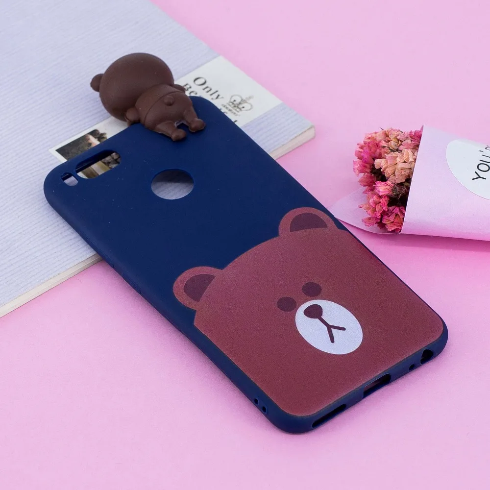 Мягкий ТПУ чехол для телефона для Coque Xiaomi Red Note 5 6 Red 6A 7 GO Note 7 6 Pro Чехол панда Единорог сова мультфильм кукла игрушки Etui Funda
