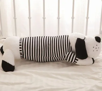 Милый мультфильм Спящая собака кукла большой 120 см склонная плюшевая игрушка