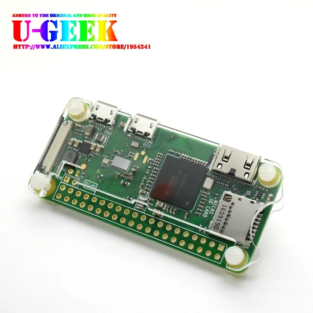 Акриловый чехол UGEEK для Raspberry Pi Zero W/версия камеры 1 3 прозрачный/защитный
