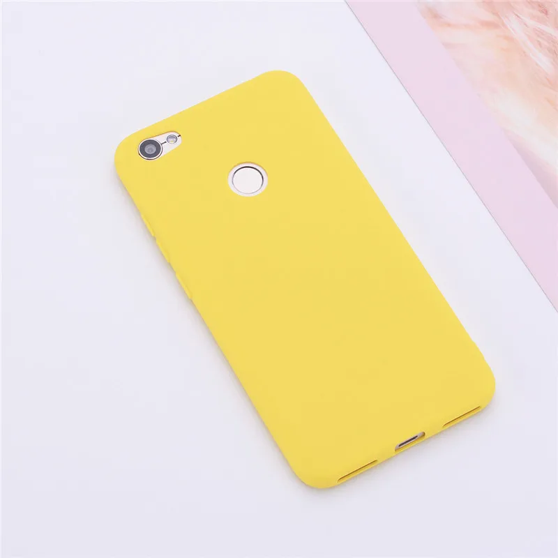 Xiaomi Redmi Note 5A чехол Redmi Note 5A Prime чехол силиконовый цветной матовый мягкий TPU чехол для Xiaomi Redmi Примечание 5A Prime чехол для телефона
