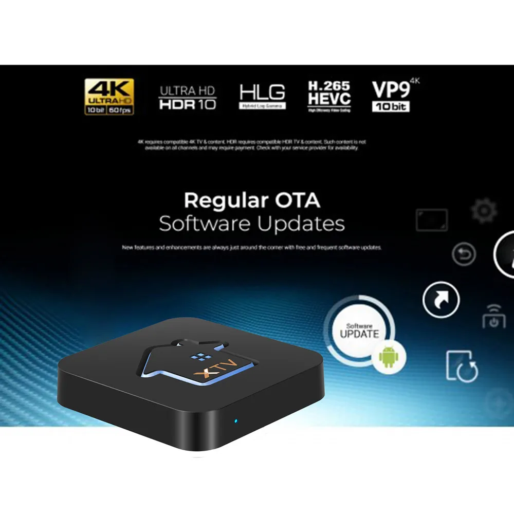 Мой ТВ Смарт Android 7,1 ТВ коробка Amlogic S905X Профессиональный Сталкер с IPTV коробки медиаплеер