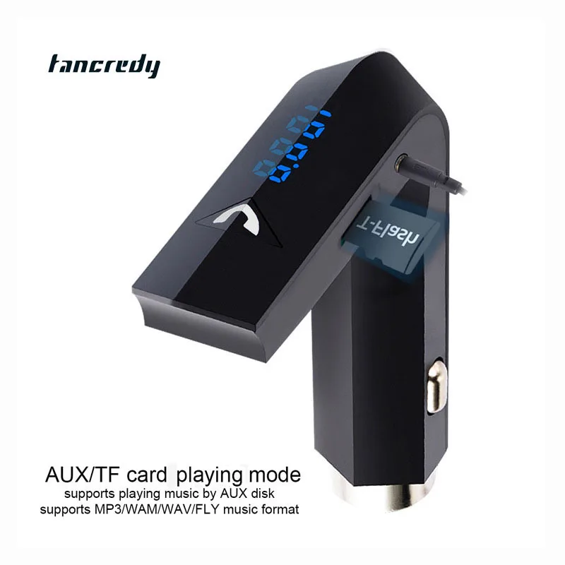 Автомобильный MP3 плеер Bluetooth FM передатчик безопасный молот свободные руки