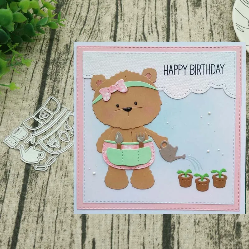 Новые садовые аксессуары металлические Вырубные штампы вырубные форма для