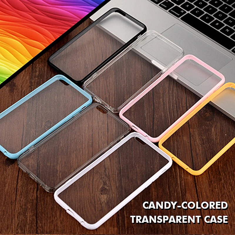 Модный Цветной ТПУ + акриловый чехол для iPhone 7 прозрачный телефона Apple 8 Plus пары |