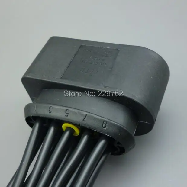 

shhworldsea 10 pin Car ELECTRICAL PLUG For A3 VW Jetta Mk4 Auto Headlight Wiring Pigtail Connector Plug 1J0973735 1J0 973 735