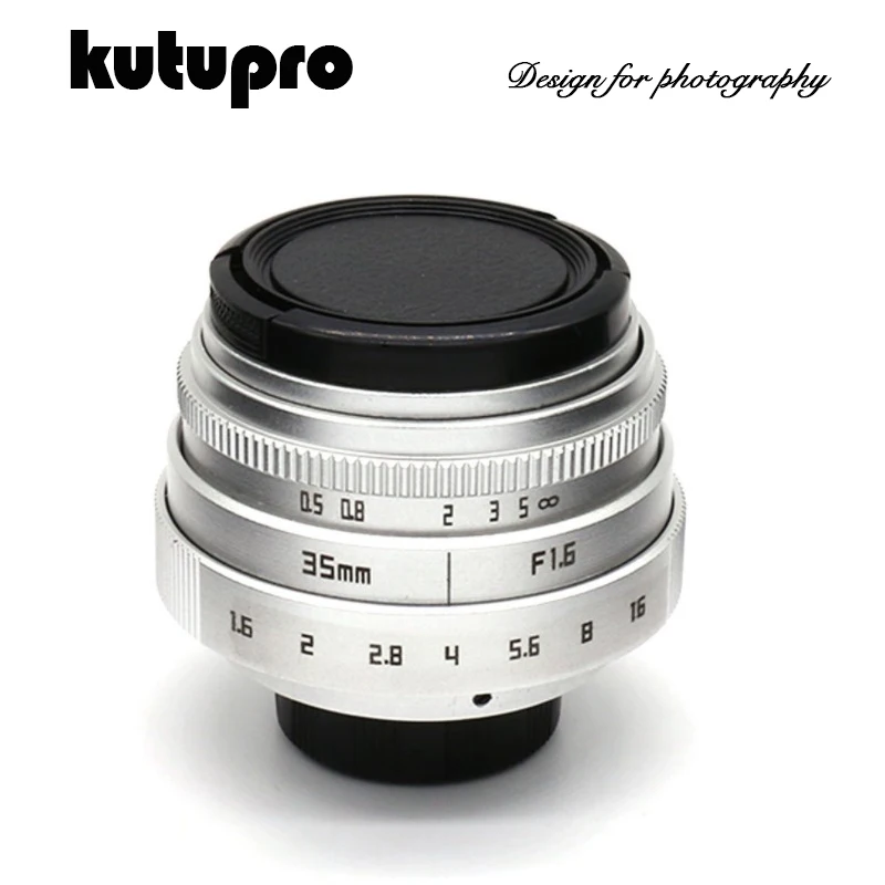 Kutupro Новое поступление Фуцзянь 35 мм f1.6 C крепление CCTV объектив II для M4/3/MFT адаптер