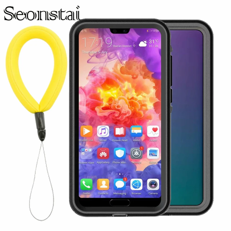 Оригинальный водонепроницаемый чехол для Huawei P20 Pro открытый плавательный