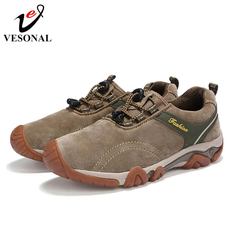 VESONAL 2018 New Spring Genuine Leather Sneakers Male Shoes For Men Adult Casual Comfortable Walking High Quality Footwear 1588 | Обувь