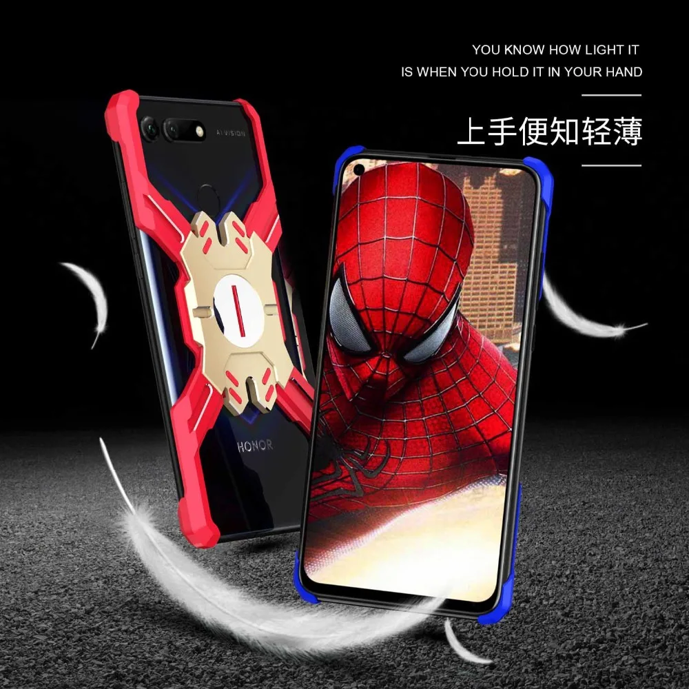 Чехол для huawei Honor View 20, роскошный противоударный алюминиевый металлический защитный чехол для Honor V20, чехол для mate 20 Pro, чехол