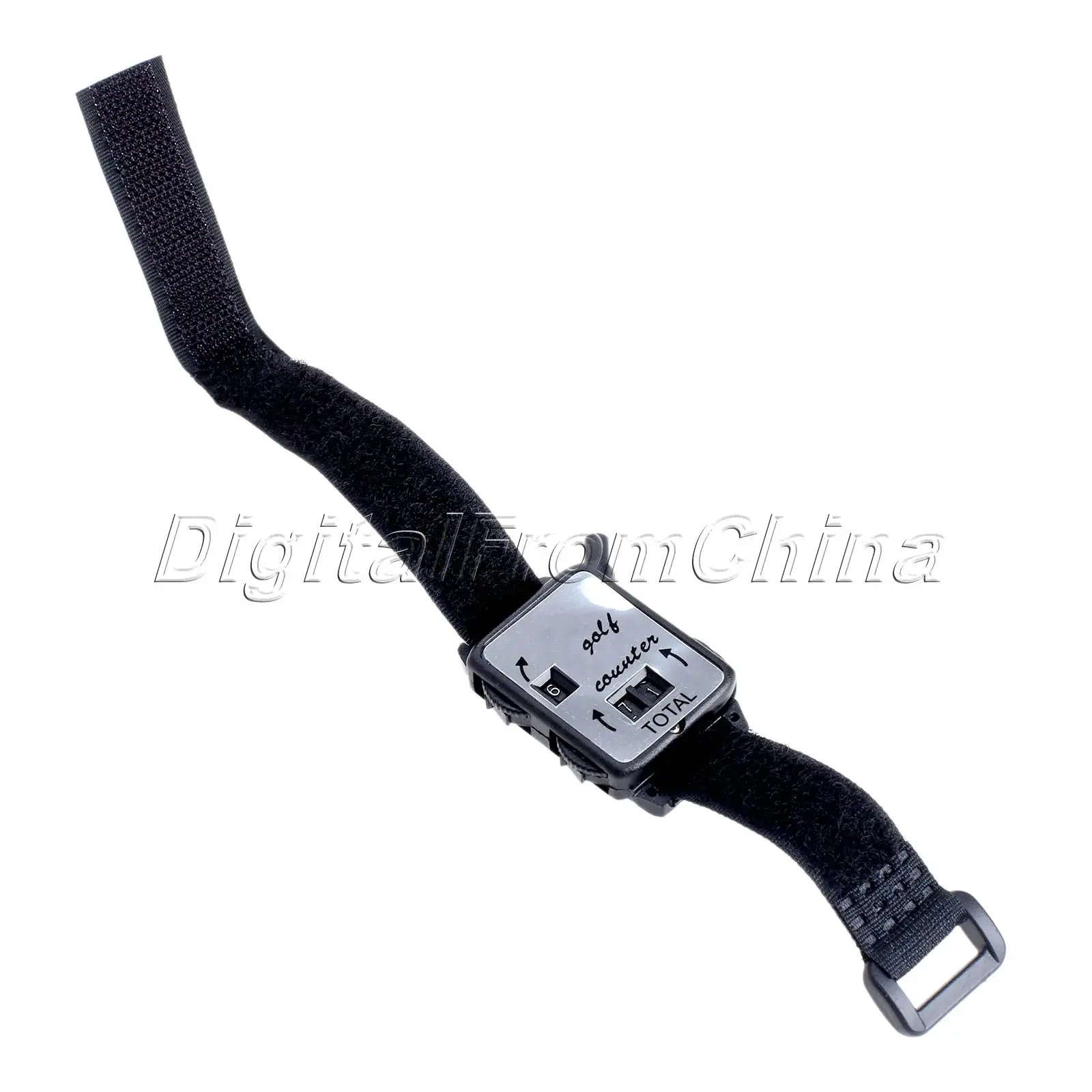 Черный 1Pc Пластиковые Мини гольф учебные пособия браслет Гольф клуб ход Оценка