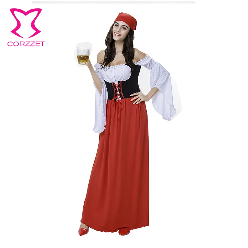 Костюм для взрослых на Хэллоуин карнавал немецкий/баварский/Октоберфест пивная