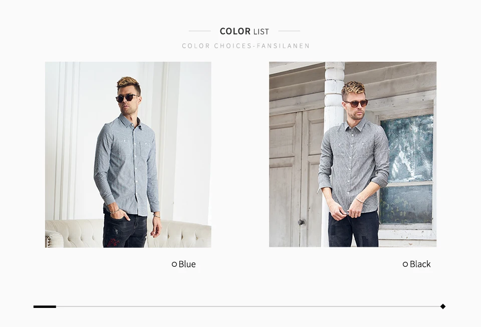 Enjeolon бренд camisa masculina хлопковые рубашки для мужчин полосатая рубашка для мужчин 3XL блузка с длинным рукавом рубашки для мужчин CX2512-1