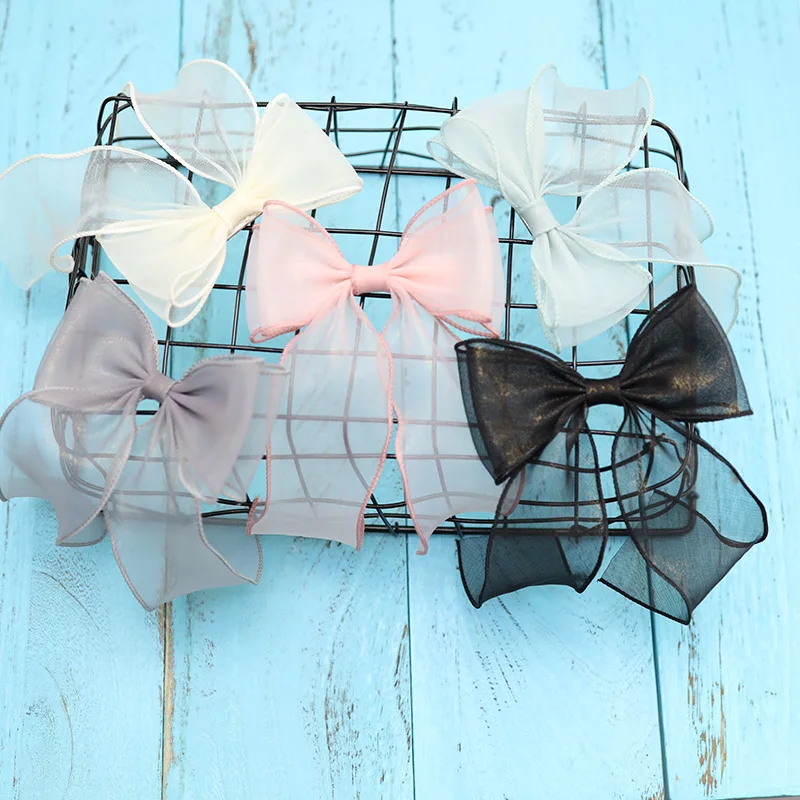 10 шт. модные блестящие заколки для волос с бантом| |