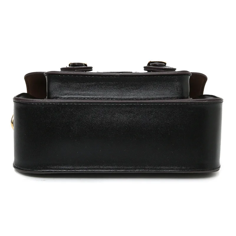 Новая сумка женские сумки через плечо из искусственной кожи с цветочной вышивкой