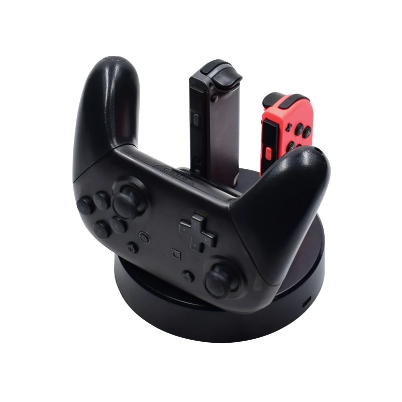 Зарядная док-станция для nintendo Switch, подставка для зарядного устройства, пульт дистанционного управления, джойстик, геймпад, зарядное устройство, контроллер Pro