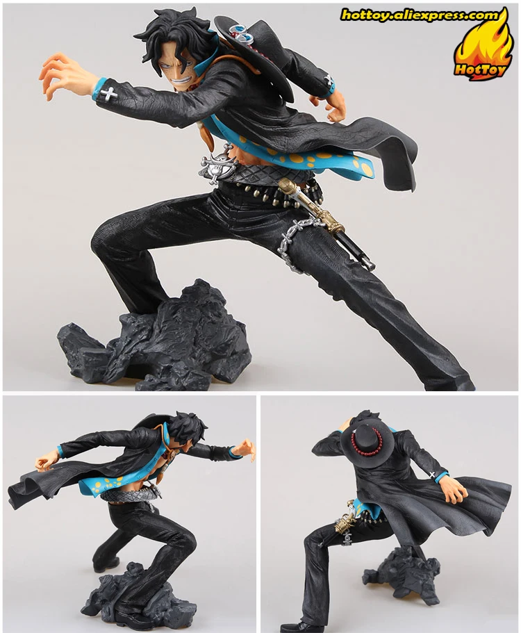 100% оригинальная Коллекционная Фигурка Banpresto Zoukei Monogatari-PORTGAS.D.ACE от ONE PIECE | Игрушки и