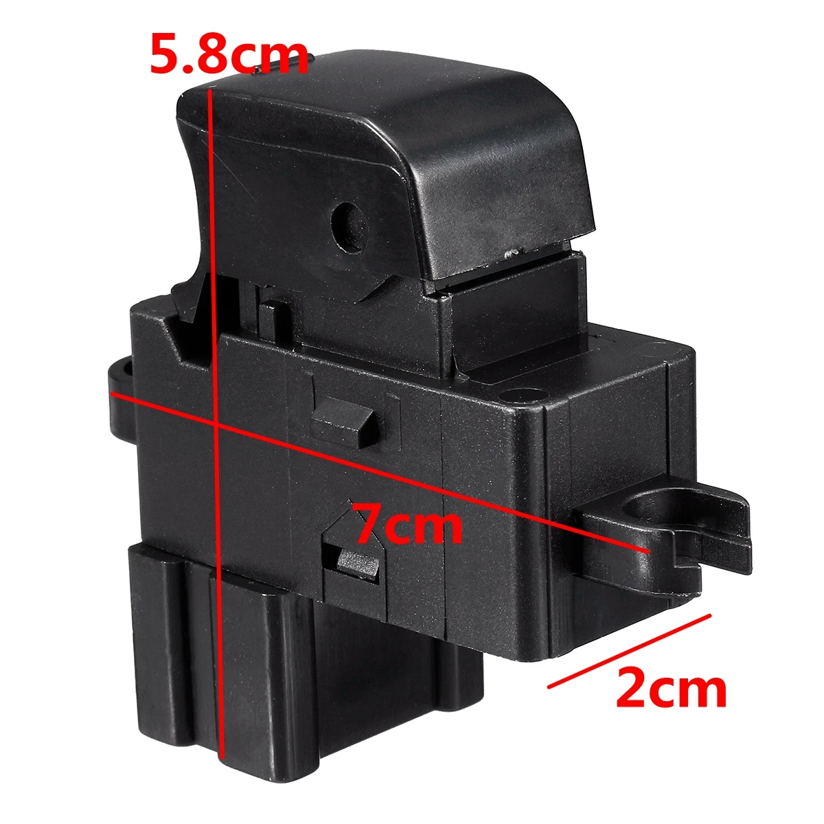 Для всех пассажиров для боковых окон автомобиля, Мощность окна 6-контактный переключатель 25411-JD000 для Nissan Qashqai J10 JJ10 2007 2008 2009 2010- внедорожник