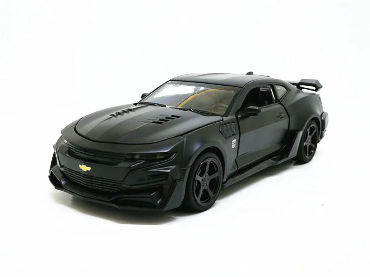 Black 1/32 отличная литая спортивная модель автомобиля Размер 16 см Металлический корпус 4 открытые двери уровень сбора 5 Доступные цвета - Цвет: Black