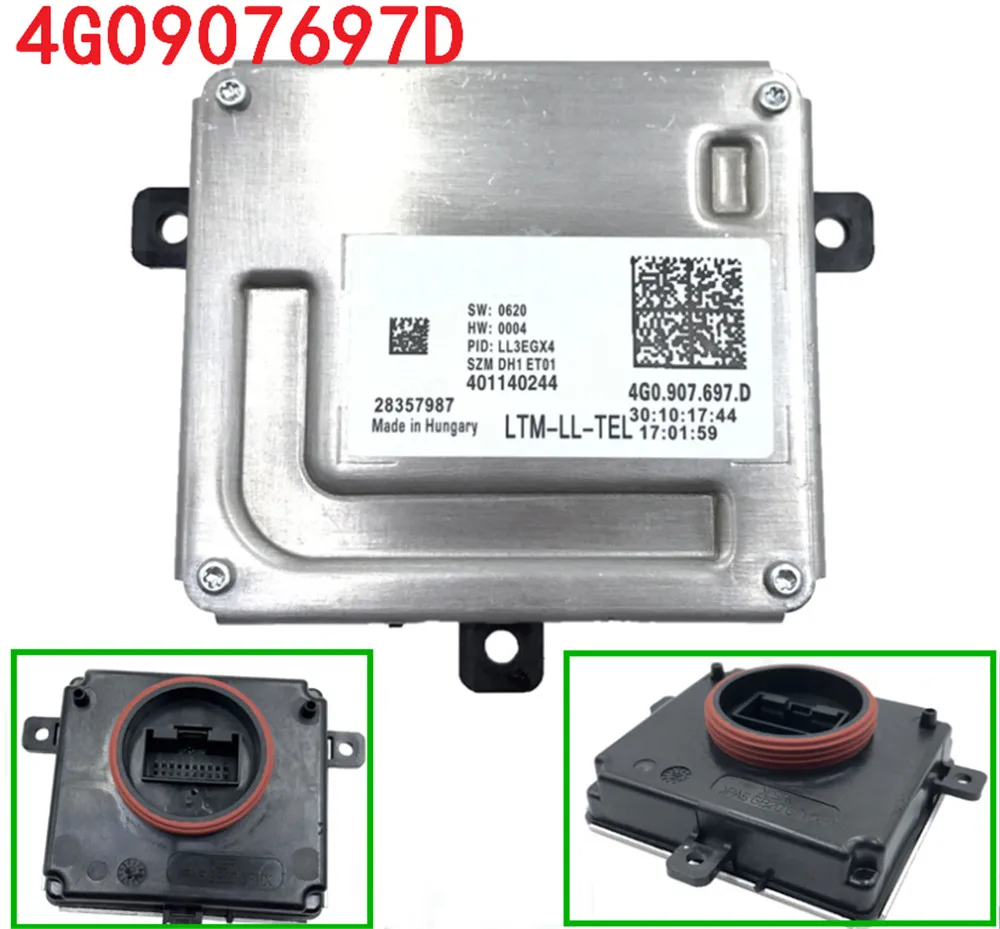 Аксессуары оригинальный светодиодный драйвер 4G0.907.697.D 4G0907697D балласт для фар