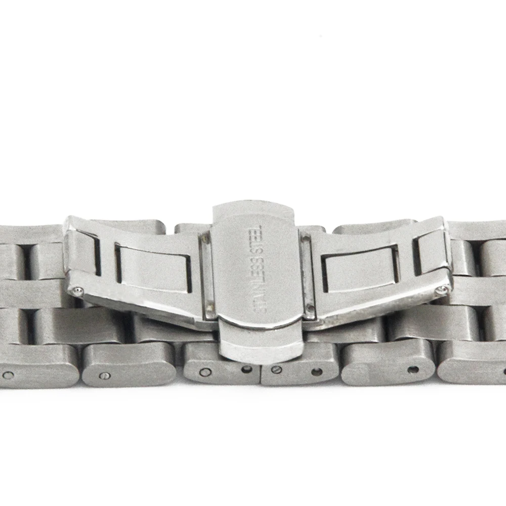 Браслет из нержавеющей стали для часов Pebble Steel 2 22 мм мужской и женский